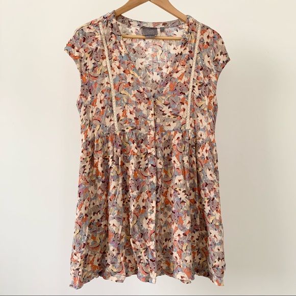 Anthropologie Dresses & Skirts - ANTHROPOLOGIE Floral Babydoll Dress